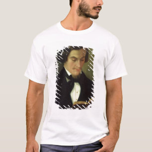 Camiseta Retrato del poeta Heinrich Heine 1842