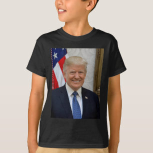 Camiseta Retrato del presidente de la Casa Blanca Donald Tr