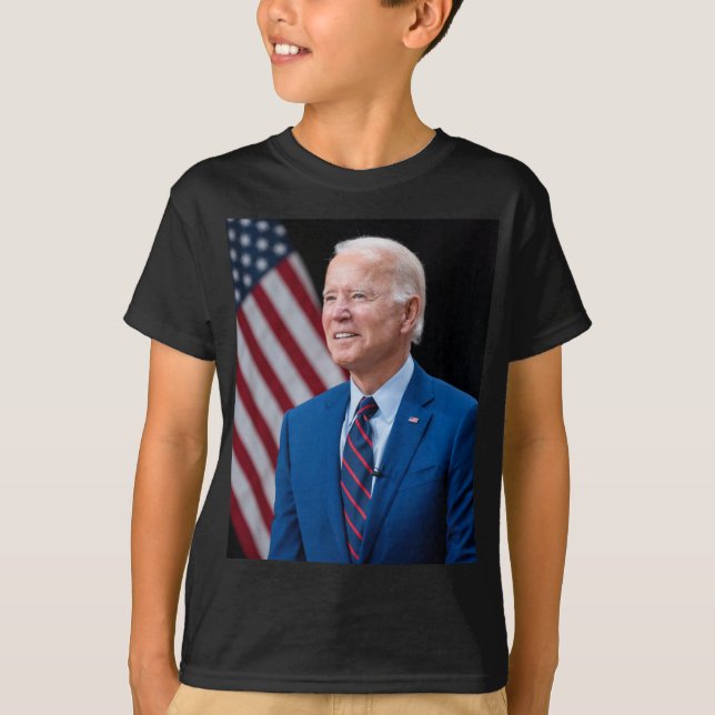 Camiseta Retrato del presidente estadounidense Joe Biden 20 (Anverso)