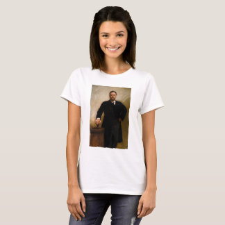 Camiseta Retrato del presidente Theodore Roosevelt J.S. Sar