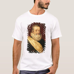 Camiseta Retrato del rey de Enrique IV de Francia