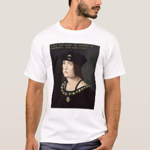Camiseta Retrato del rey de Louis XII de Francia