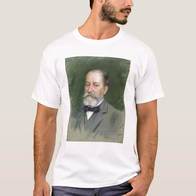 Camiseta Retrato del Santo-Saens 1903 de Camilo (Anverso)