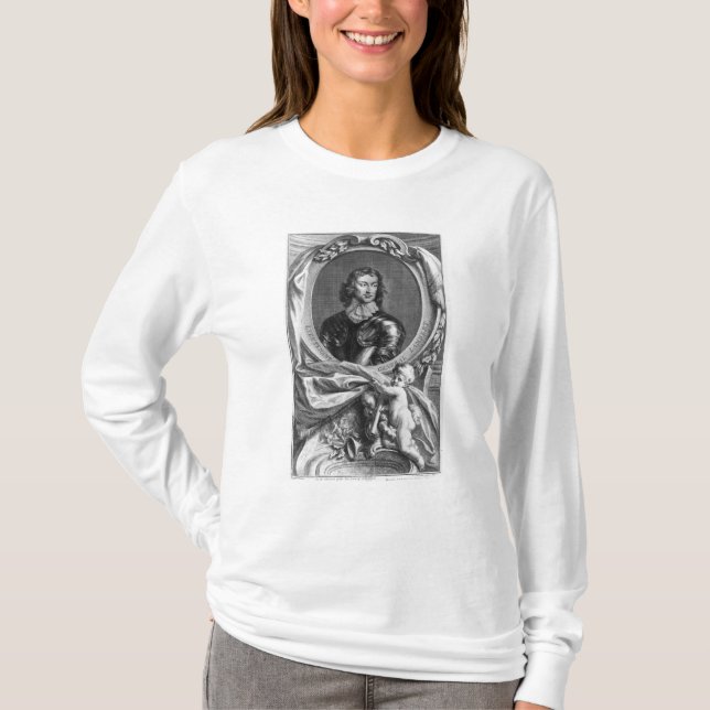 Camiseta Retrato del Teniente General Juan (Anverso)