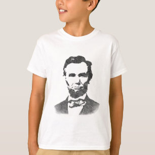 Camiseta Retrato del vintage de Abraham Lincoln