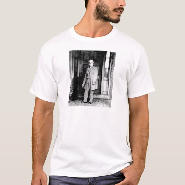Camiseta Retrato derecho de general Roberto E. Lee (Anverso)