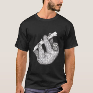 Camiseta Retrato dibujado a mano de eslogan con amor de árb