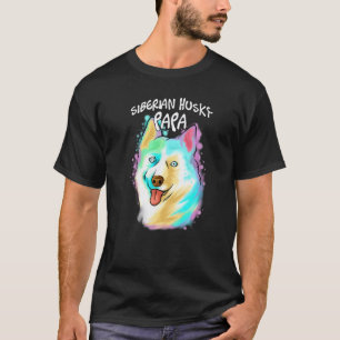 Camiseta Retrato divertido y colorido al estilo pop de un h