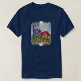 Camiseta Retrato doble del Rey Roble y el Rey Holly