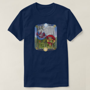 Camiseta Retrato doble del Rey Roble y el Rey Holly