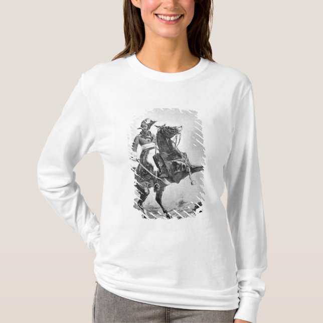 Camiseta Retrato ecuestre de Thomas Alejandro (Anverso)