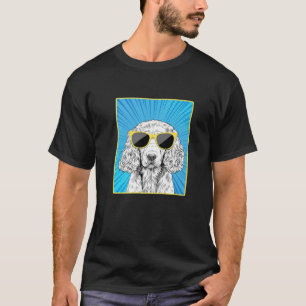Camiseta Retrato Español De Cocker Inglés Pop Art Dog Con S