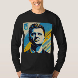 Camiseta Retrato estilo arte pop Zelenskyy