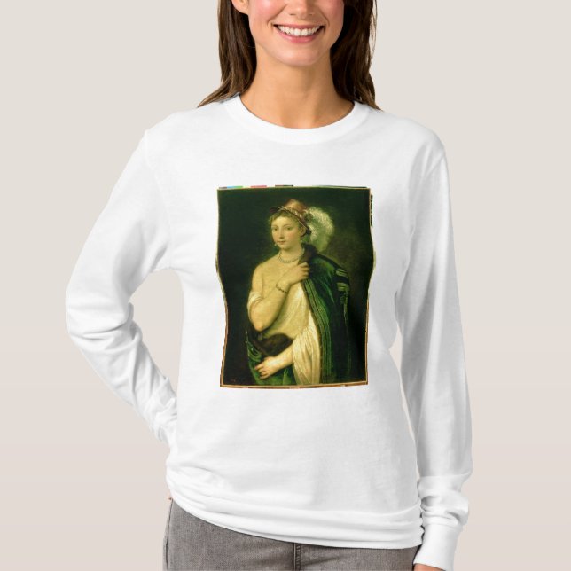 Camiseta Retrato femenino, c.1536 (Anverso)