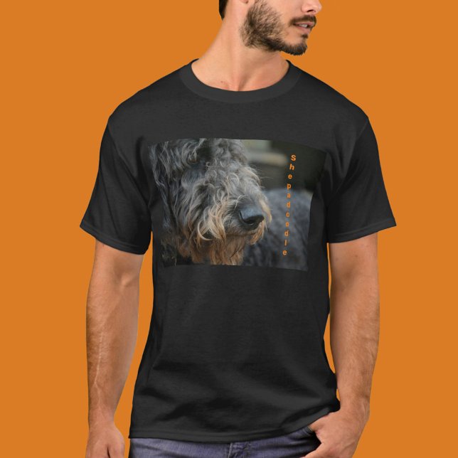 Camiseta Retrato fotográfico de perro de Shepadoodle (Subido por el creador)