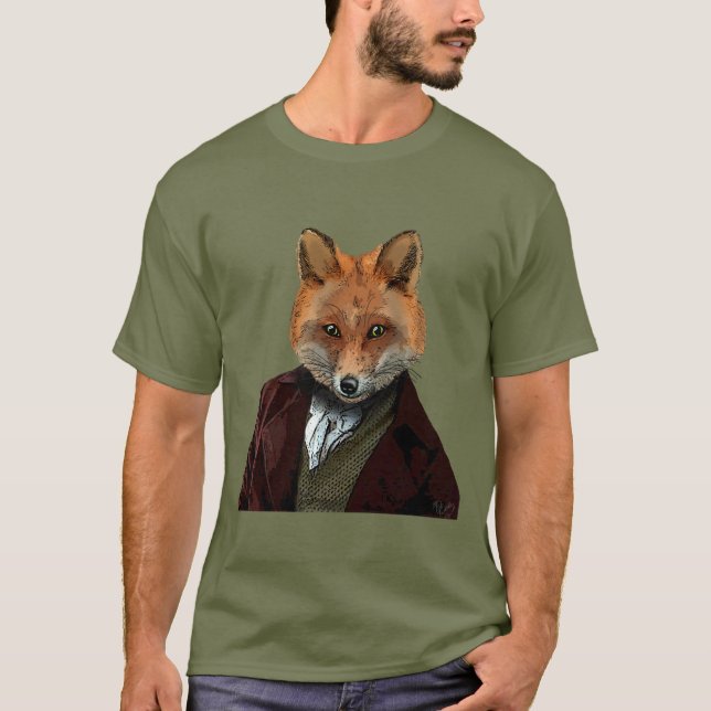 Camiseta Retrato Fox 2 (Anverso)