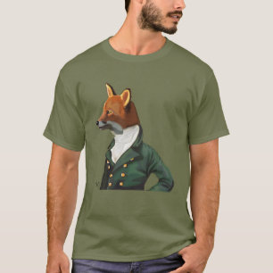 Camiseta Retrato Fox Dandy