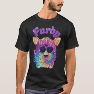 Camiseta Retrato Furby Tie Dye