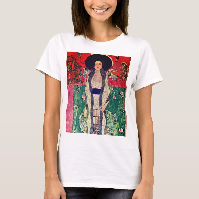 Camiseta Retrato Gustav Klimt de Adele Bloch-Bauer II (Anverso)