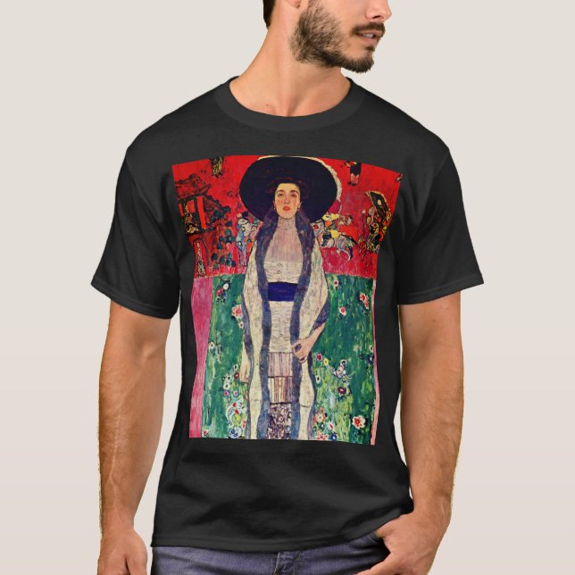 Camiseta Retrato Gustav Klimt de Adele Bloch-Bauer II (Anverso)