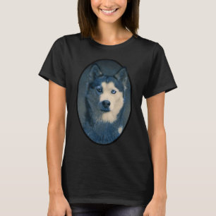 Camiseta Retrato Husky
