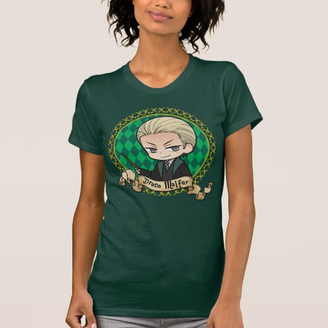 Camiseta Retrato malafista de Anime Draco (Anverso)