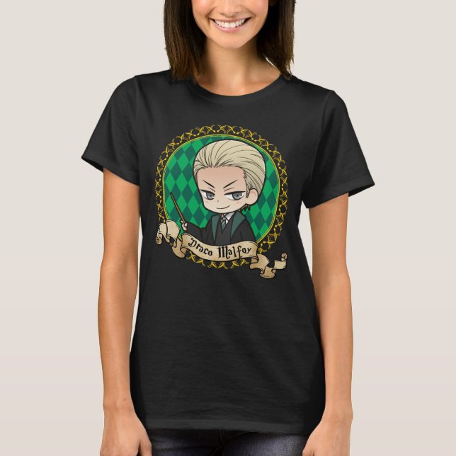 Camiseta Retrato malafista de Anime Draco (Anverso)