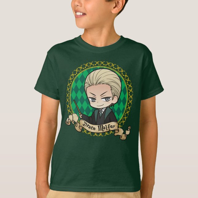 Camiseta Retrato malafista de Anime Draco (Anverso)