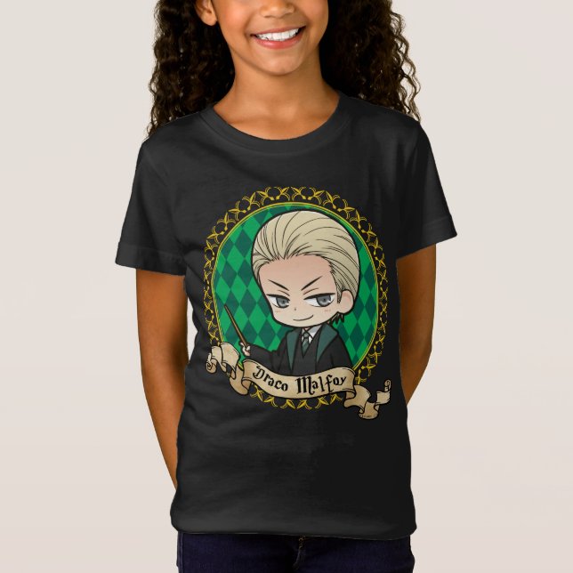 Camiseta Retrato malafista de Anime Draco (Anverso)