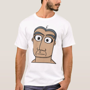 Camiseta Retrato minimalista de ojos abiertos