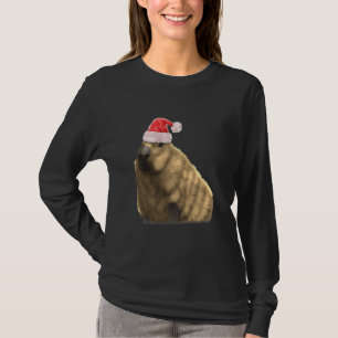 Camiseta Retrato navideño X del Navidad Capybara Santa Cla