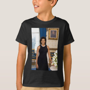 Camiseta Retrato oficial de la Primera Dama Michelle Obama