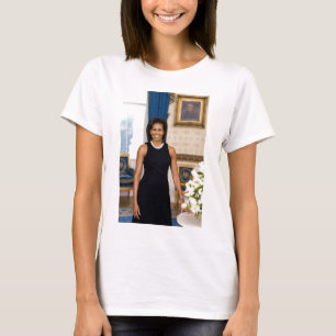 Camiseta Retrato oficial de la Primera Dama Michelle Obama