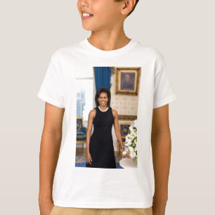 Camiseta Retrato oficial de la Primera Dama Michelle Obama