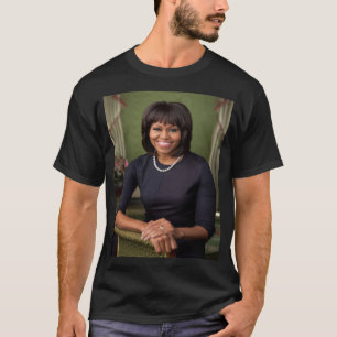 Camiseta Retrato oficial de Michelle Obama