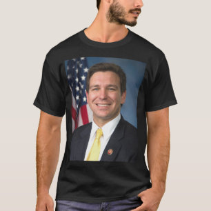 Camiseta Retrato oficial de Ron Desantis