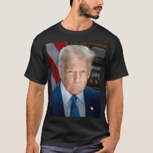 Camiseta Retrato oficial de toma de mando del presidente Tr