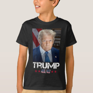 Camiseta Retrato Oficial Del Día De Inauguración De Trump 4
