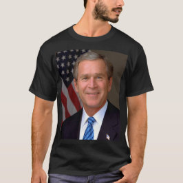 Camiseta Retrato Oficial del Presidente George W Bush