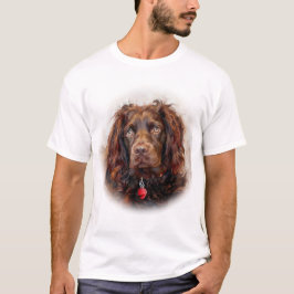 Camiseta Retrato personalizado de Boykin Spaniel impresioni