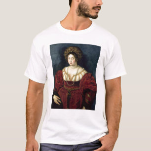Camiseta Retrato póstumo del d'Este de Isabel