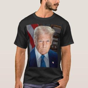 CAMISETA RETRATO PRESIDENCIAL 2025 DONALD J TRUMP
