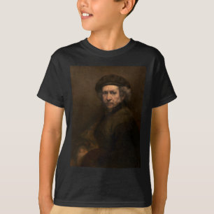 Camiseta Retrato propio de Rembrandt: pintor holandés de la