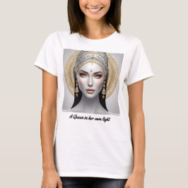 Camiseta Retrato real de una mujer divina