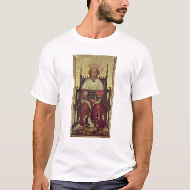 Camiseta Retrato Richard II 'la Westminster Portrait (Anverso)