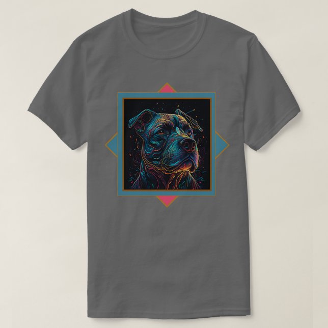 Camiseta Retrato sicodélico de Toro (Diseño del anverso)