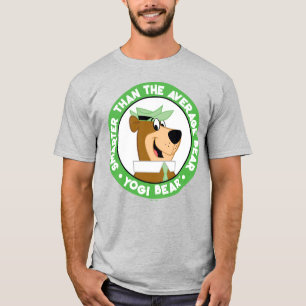 Camiseta Retrato sonriente del oso de Yogi