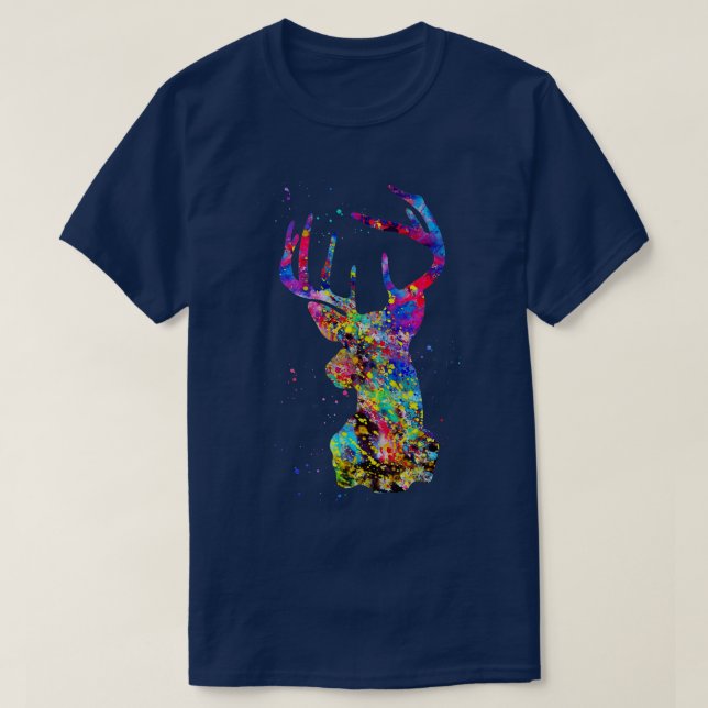 Camiseta Retrato Stag 1 (Diseño del anverso)