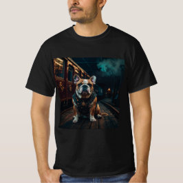 Camiseta Retrato Stationmaster de Steampunk Bulldog