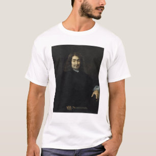 Camiseta Retrato, supuesto para ser Rene Descartes